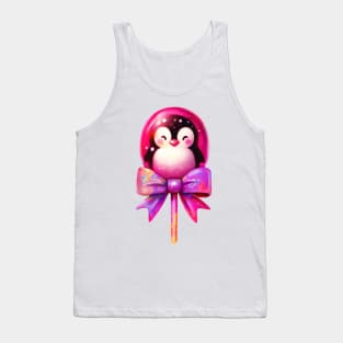 Lollipop Penguin Tank Top